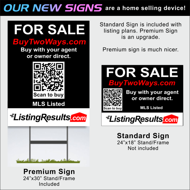 Texas real estate signs